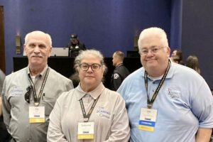 Ed, Sabrina, and Jim at the CAA Annual Convention in Lake Tahoe in September 2024.